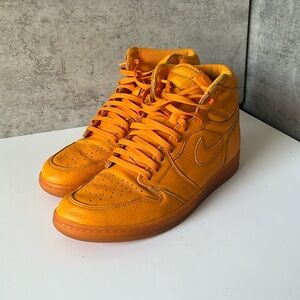 Orange Gatorade jordan 1s